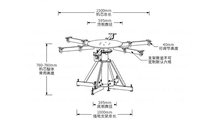 電動餐桌轉(zhuǎn)盤機(jī)芯-E型